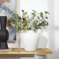 thumbnail image 3 of DecMode 14" Matte White Ceramic Vase, 3 of 12