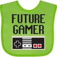 thumbnail image 3 of Inktastic Future Gamer Boys or Girls Baby Bib, 3 of 4