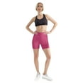 thumbnail image 4 of Roncen Women's High-Waisted Yoga Shorts - Tummy Control Workout Shorts with Pockets - Solid Color Stretchy Gym & Running Bottoms, 4 of 8