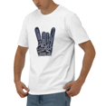 Cool We Rock Together Rocker Hand Men'S And Women'S Fashionable And