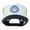 Navy White, variant on Diamond Jewelry Embroidered Foam Mesh Back Cap - Royal White OSFM