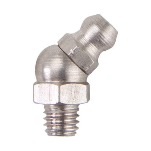 Fitting,45 Deg.,SS,M6x1mm Thrd Size,PK10 52PA08