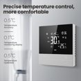 thumbnail image 5 of Termostato de Aire Acondicionado Central Inteligente con WiFi, Función de Calefacción y Refrigeración, Bobina de Ventilador de 3 Velocidades, Pantalla Táctil LCD, Termostato A, 5 of 5
