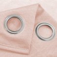 thumbnail image 2 of Lydia Matte Embossed Blackout Grommet Panel 95" Blush, 2 of 3