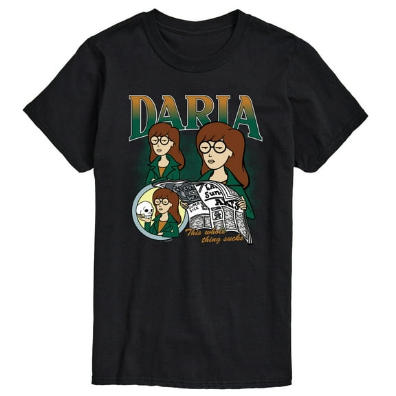 Daria - Collage - Men's Short Sleeve Graphic T-Shirt