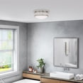 thumbnail image 5 of Livex Lighting Westfield Ceiling Mount in Brushed Nickel, 5 of 10