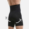thumbnail image 7 of Paiwinds Men’s High-Waist Fitness Tight Shorts Double-Layer Hip Compression Quick-Dry Polyester for Running Workouts, 7 of 7