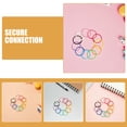 thumbnail image 6 of LOLIPPYY 140pcs Metal Notebook in Assorted Colors for Versatile and Home Use with Sleek Design, 6 of 8