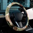 thumbnail image 6 of Koala 14.5-Inch Printing PVC Leather Car Wheel Cover Steering Wheel Cover Auto Accessories, 6 of 6