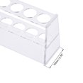 thumbnail image 3 of Unique Bargains Arcylic Test Tube Holder Rack 6-Well for 100ml Centrifuge Tubes Clear, 3 of 5