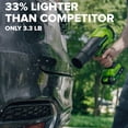 thumbnail image 5 of Greenworks PowerAll 24V, Brushless 270CFM Blower, 3Ah Battery, 65W Charger and Cable, BL1032HA1, 5 of 18