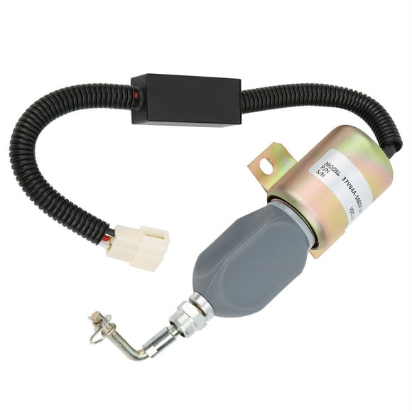 Válvula solenoide de cierre de combustible Parada del motor Apagado eléctrico Accesorios 37V84A‑56010 DC12V