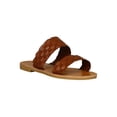 thumbnail image 1 of Women Basket Weave Double Band Slide Sandals 18395, 1 of 6