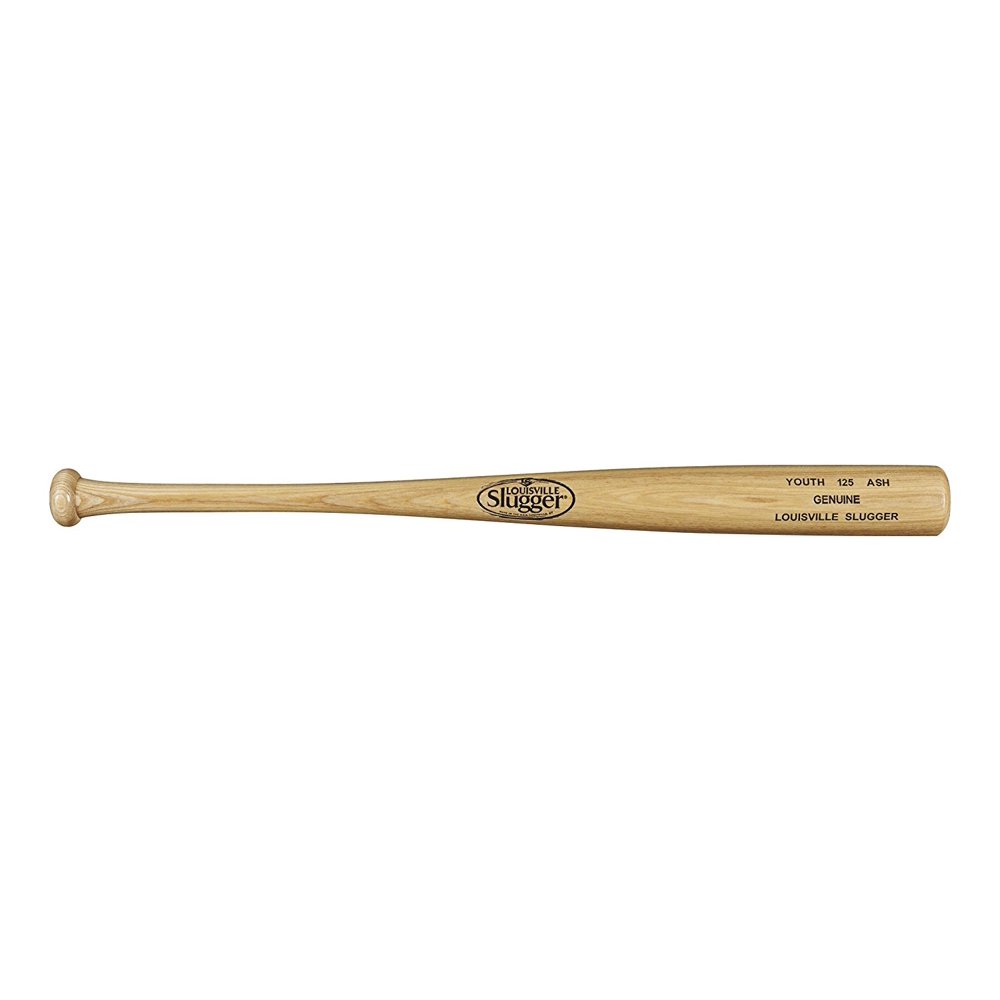 Youth 125 Ash Genuine Unfinished Baseball Bat, 30 inch/27 oz, Flame