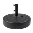 thumbnail image 4 of WestinTrends Paolo 9 Ft Patio Umbrella with Base Included, Market Table Umbrella with 20 Inch Fillable Black Round Base, Lime Green, 4 of 7