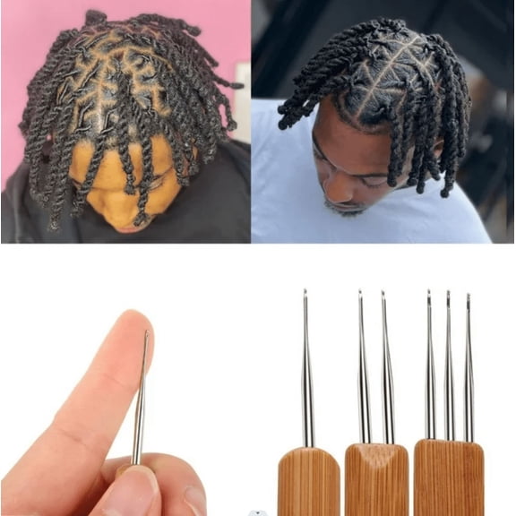 1 Set of Multipurpose Crochet Hooks Professional Dreadlocks Needles Knitting Tools