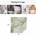 thumbnail image 4 of Marble Sage Green Cloth Napkins, Modern Abstract Ink Painting Luxury Washable and Reusable Dinner Napkins Set of 8, Table Napkin for Kitchen Party Birthday Wedding Hotel Housewarming 20"x20", 4 of 8