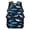 Blue Shark Print, variant on Garronmavis Graffiti Monster Tractor 17-inch Large Capacity Multi-Pocket Kids School Backpack, Durable Bookbag for Elementary Boys Girls, Fits Daily School, Travel and Outdoor Use