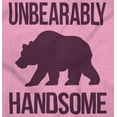 thumbnail image 2 of Unbearably Handsome Funny Bear Pun Bodysuit Jumper Boys Infant Baby Brisco Brands 24M, 2 of 6