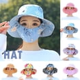 thumbnail image 3 of EKIDAZB Sunscreen Cap Dust Proof UV Outdoor Sunshade Hat P6J7, 3 of 9