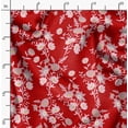 thumbnail image 2 of Soimoi Red Fabric - By the Yard - 42 Inch Wide - Florals Print Fabric - Elegant and Timeless Patterns for Fashion and Home Decor Printed Fabric, 2 of 6