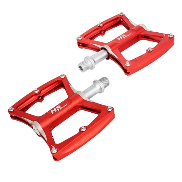 Pedales para bicicleta BMX 1/2 aluminio rojo rojo M