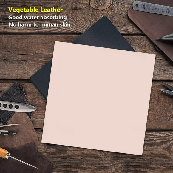 Tanned Leather, Vegetable Leather, Durable To Use  Water Absorbing Stamping For Tooling