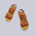 thumbnail image 4 of Bocca Women Arch Support Sandals Tan Summer Sandals 9M, 4 of 6