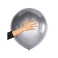 thumbnail image 1 of 5pcs-18 Inches Latex Balloons, Large Thick Balloons, Round Latex Balloons, Suitable For Engagement, Wedding, Birthday, Graduation, Baby Showers, Gende, 1 of 4