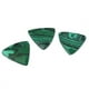 thumbnail image 2 of 3 Piezas de Selecciones para Ukelele Bajo Guitarra Piedra de Malaquita Azul Perfke Púa de bajo de guitarra, 2 of 7