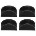 thumbnail image 5 of KAKOWELY barn door guide 4PCS Heavy Duty Sliding Barn Door Floor Guide for Bottom Closet Sliding Door Floor Guide Sliding Barn Door Hardware Kit Barn Door Track Stops Sliding Door Stop, 5 of 5