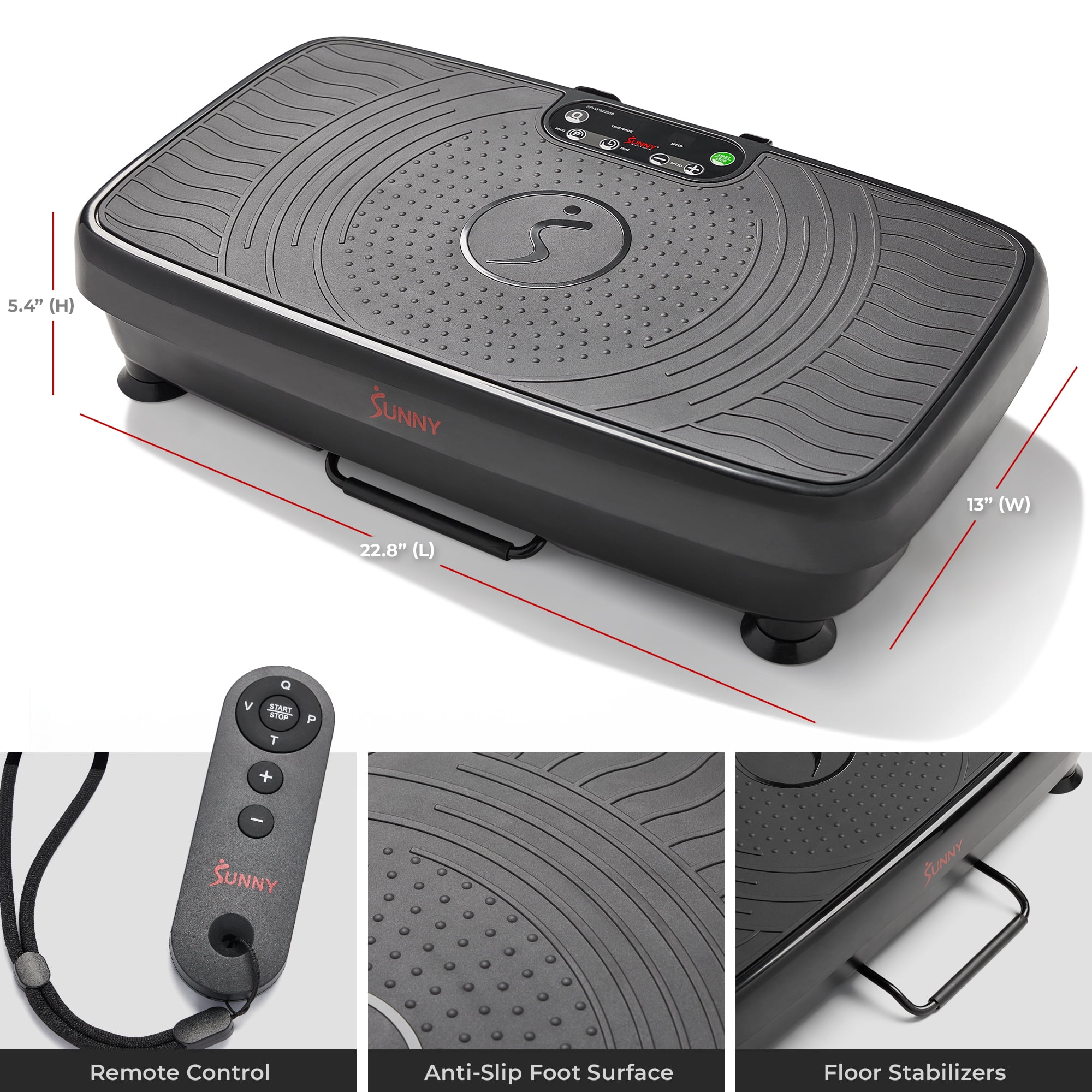 Sunny health and fitness vibration plate sale