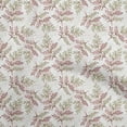 thumbnail image 1 of oneOone Rayon Light Green Fabric Leaf Sewing Fabric By The Yard Printed Diy Clothing Sewing Supplies 56 Inch Wide, 1 of 4