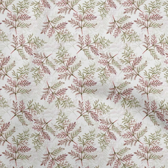oneOone Rayon Light Green Fabric Leaf Sewing Fabric By The Yard Printed Diy Clothing Sewing Supplies 56 Inch Wide
