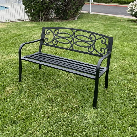Davee Furnture Metal Garden Bencr