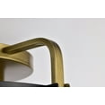 thumbnail image 3 of Nuvo Lighting Altos 4 Light Semi Flush - Matte Black and Natural Brass Finish, 3 of 14