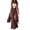 Wine Red, variant on Cargo Jumpsuit Sleeveless Wide Leg Cargo Jumpsuit Adjustable Straps Front Button Closure Edge Details Multiple Pockets Suede One-Piece Jumpsuit