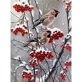 thumbnail image 1 of Huacan Full Drill Diamond Painting Bird Home Decoration Cross Stitch Embroidery Mosaic Animal Tree Diamond Art20x30cm Square Drill Gao Jinjia LED, 1 of 2