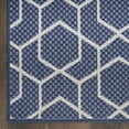 thumbnail image 5 of Nourison Horizon 8' Runner Navy Fabric Area Rug, 5 of 7