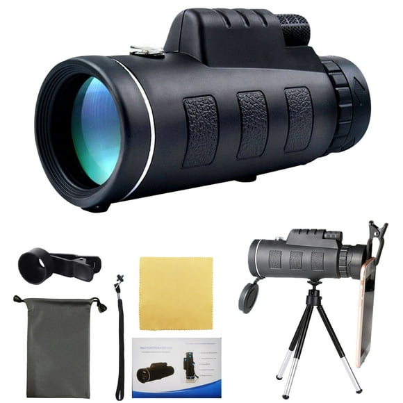 Produits d'Éclairage Extérieur, Télescopique 40X60 Monoculaire Faible Lumière Vision Nocturne avec Extérieur, Monoculaire Vision Nocturne, Lumière Nocturne Brillante, Monoculaires Vision Nocturne
