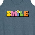 thumbnail image 3 of Instant Message - Colorful Smile - Women's Racerback Tank Top, 3 of 6