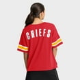 thumbnail image 2 of Women's Fanatics Red Kansas City Chiefs Redzone Curl Route T-Shirt, 2 of 5
