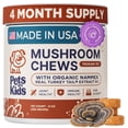 thumbnail image 1 of Masticables de hongos para perros Pets Are Kids Too Turkey Tail 120 unidades, 1 of 7