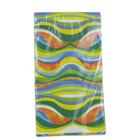 - Fruit Frenzy Rectangle Paper Guest Napkins - Blue/Green - 16-ct., Party! Rectangle Paper Guest Napkins By Party