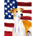 thumbnail image 1 of Caroline's Treasures American 2-Sided Polyester 15 x 11 in. Garden Flag, 1 of 7