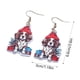 thumbnail image 3 of Christmas Earrings Reindeer Colored Acrylic Snowflake Hat Snowman Earrings Christmas Tree Earrings For Women Essentiales For Festivals, 3 of 6