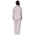 thumbnail image 2 of Leisureland Women's Cotton Flannel Pajama Set Crown of Love, 2 of 3