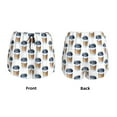 thumbnail image 5 of Lsque Coffee To Go Pattern Printed Women's Running Shorts with Liner Pockets,Elastic Quick Dry Workout Athletic Gym Yoga Shorts,Womens High Waist Shorts-Large, 5 of 9