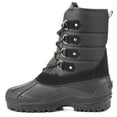 thumbnail image 3 of Polar Range Men's Peak Snow Boots Color: Black Size: 12, 3 of 7