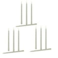 thumbnail image 2 of Luxicdy 12 Pack 10In Spiral Taper Candles for Christmas and Spring Home Decoration, Unscented Dripless Twisted Candlesticks for Dinner St. Patrick's Day Earth Day and Garden Parties(White), 2 of 8